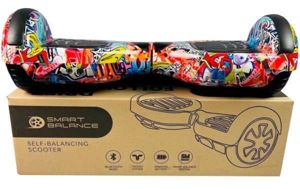 Гіроскутер Smart Balance Pro 6.5" (Помаранчевий Хіп-Хоп) sl65-1018 фото