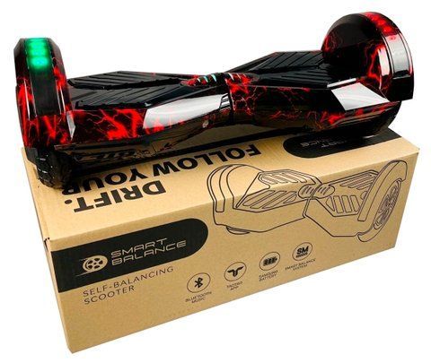Гіроскутер Smart Balance Pro 8" (Червона Блискавка) sm8-1012 фото