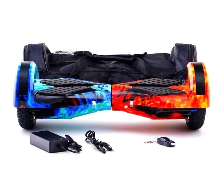 Гіроскутер SMARTWAY Lambo Led + App 8" (Blue Fire) sw8-035 фото