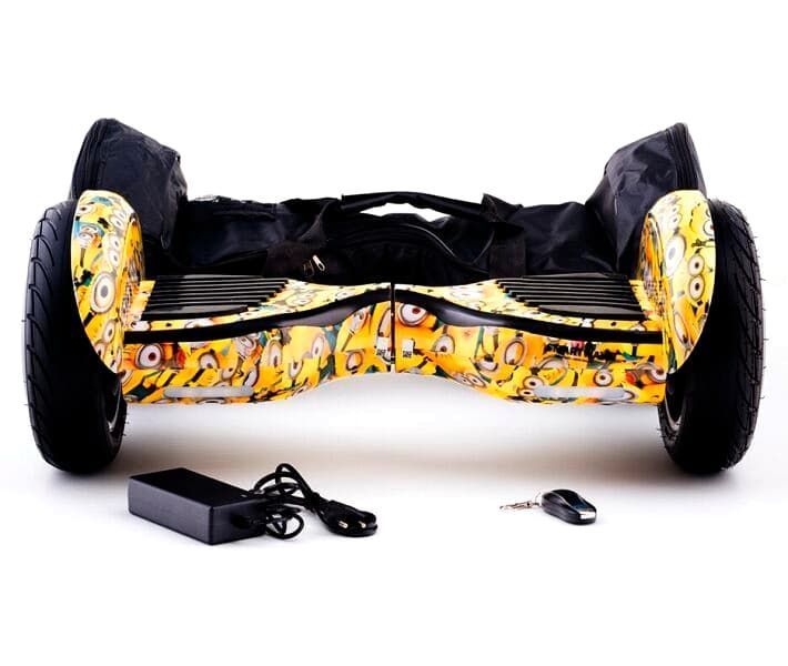 Гіроскутер SMARTWAY U8 Allroad New II + App 10.5" (Minions) sw105-027 фото